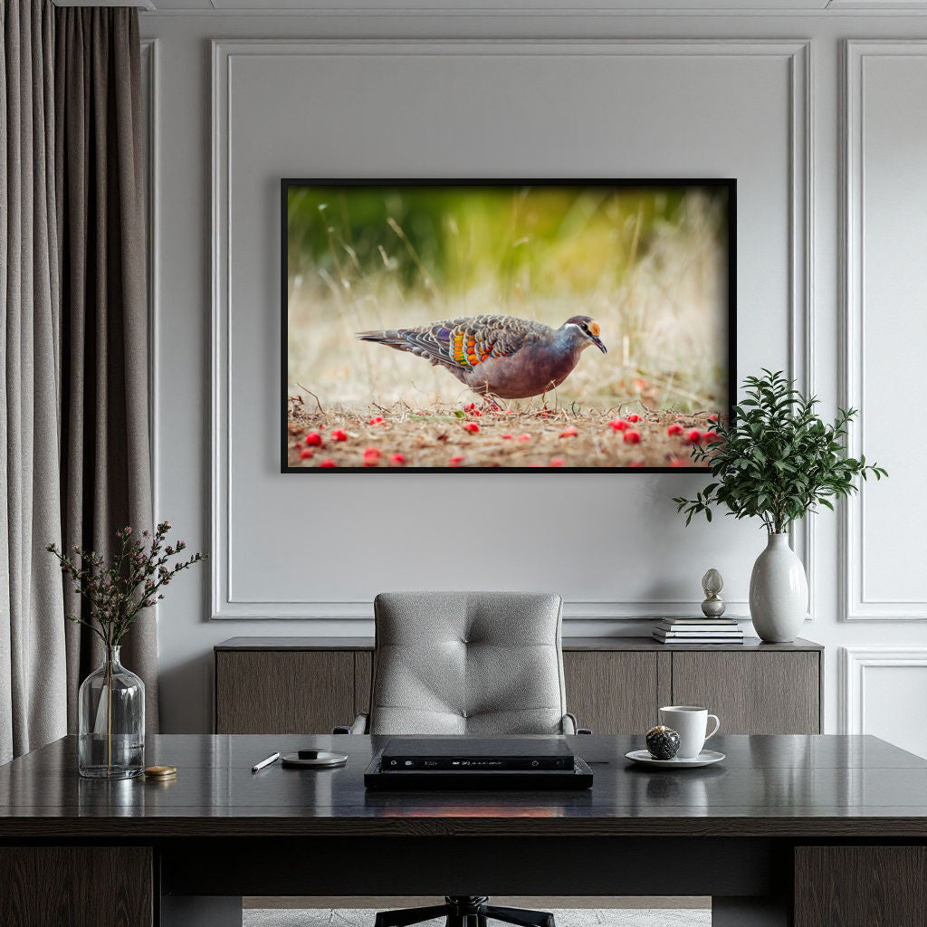 Golden Valley Tree Park Bronzewing Pigeon